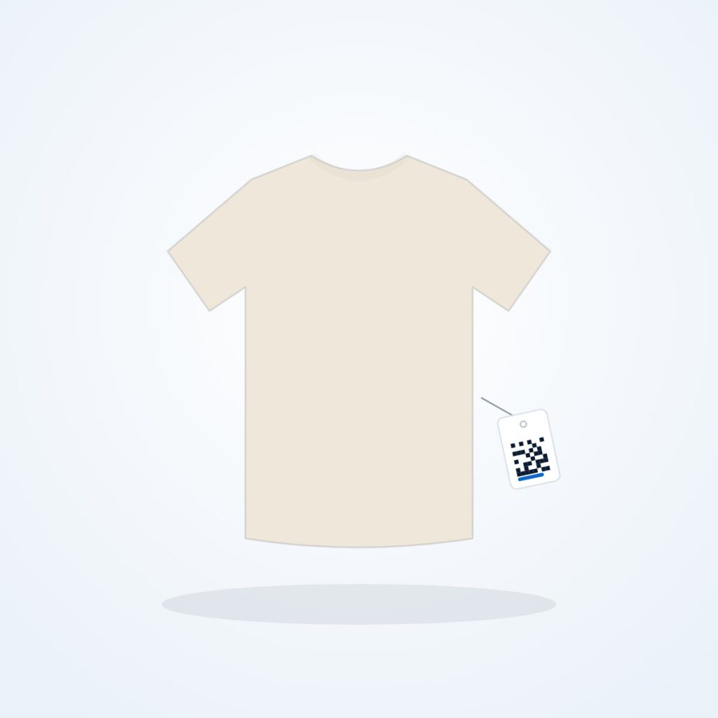 Sample Organic Crew Tee, illustration